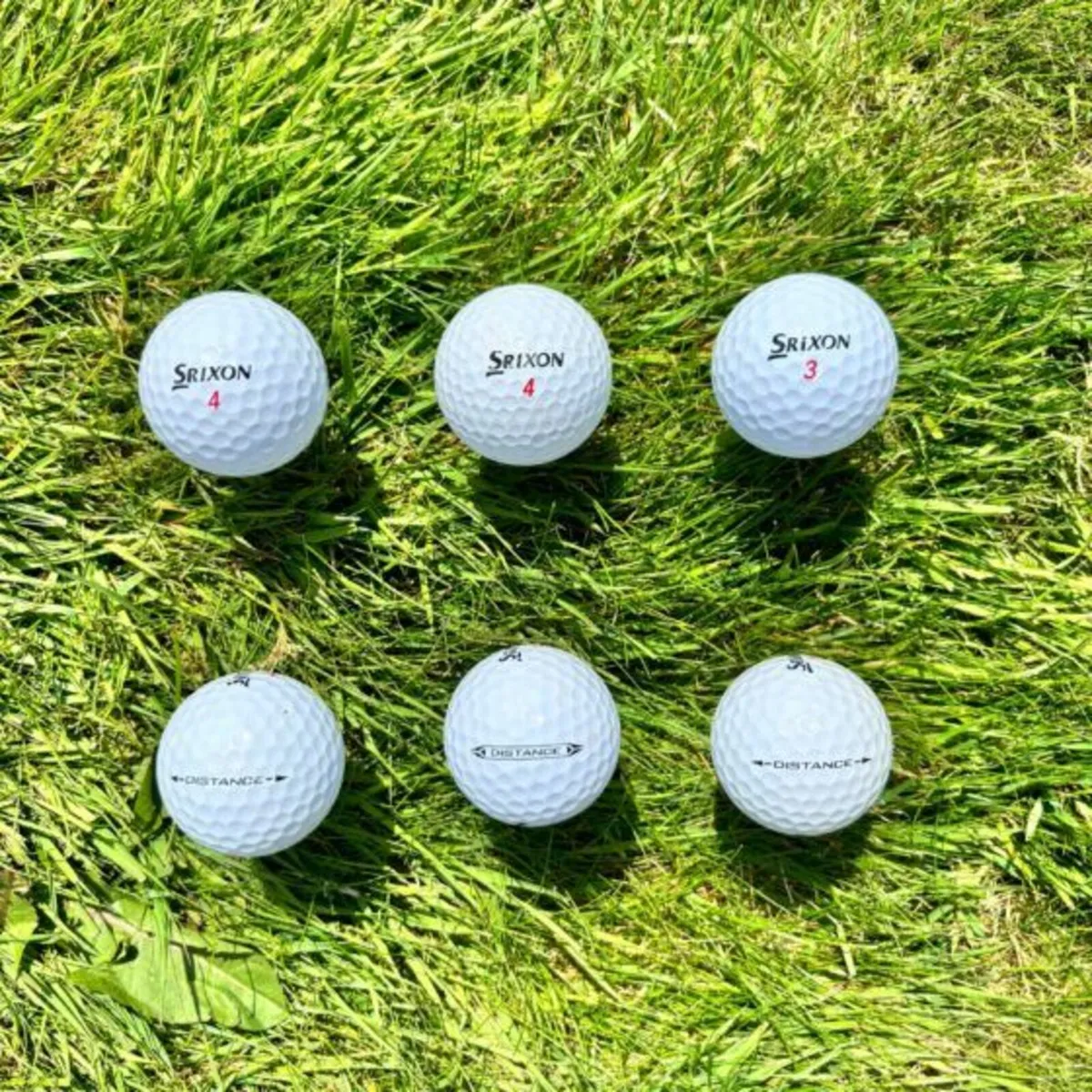 50 SRIXON DISTANCE GOLF BALLS MINT CASTLEGOLF.IE