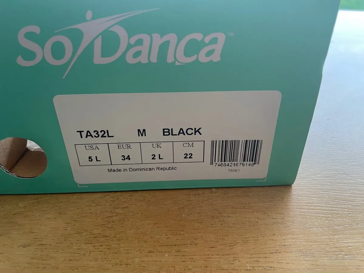 Tap Dance shoes:  UK 2 and UK 3 - Image 2