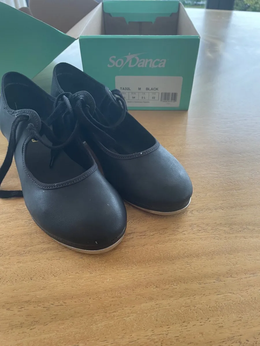 Tap Dance shoes:  UK 2 and UK 3 - Image 3