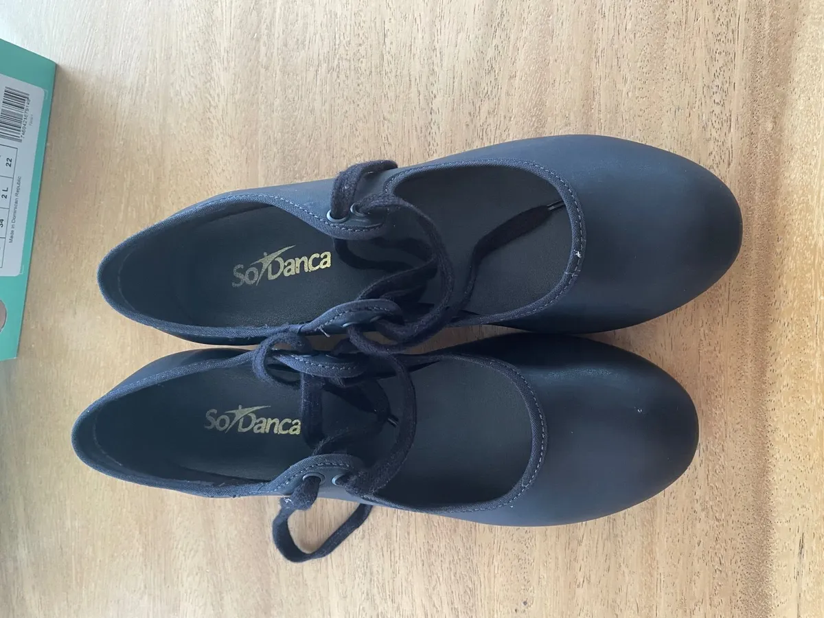 Tap Dance shoes:  UK 2 and UK 3 - Image 4