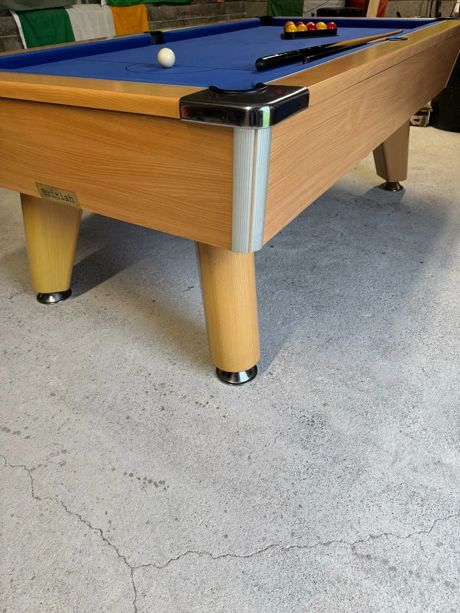 7x4 slate bed pool table - Image 3