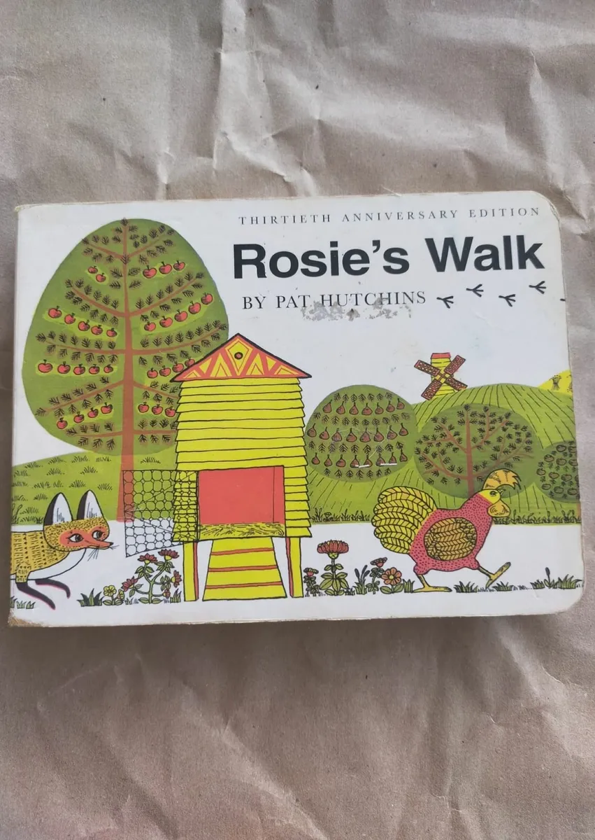 Rosie's Walk Pat Hutchins Illustrated - Image 1