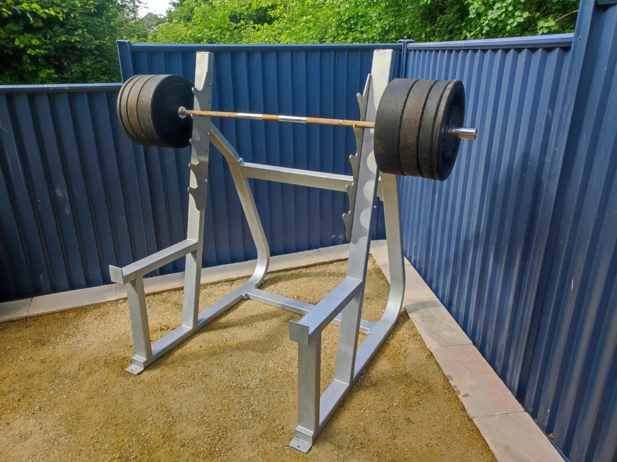 Weights Rack / Bar / Bumper Plates (100kg) - Image 1