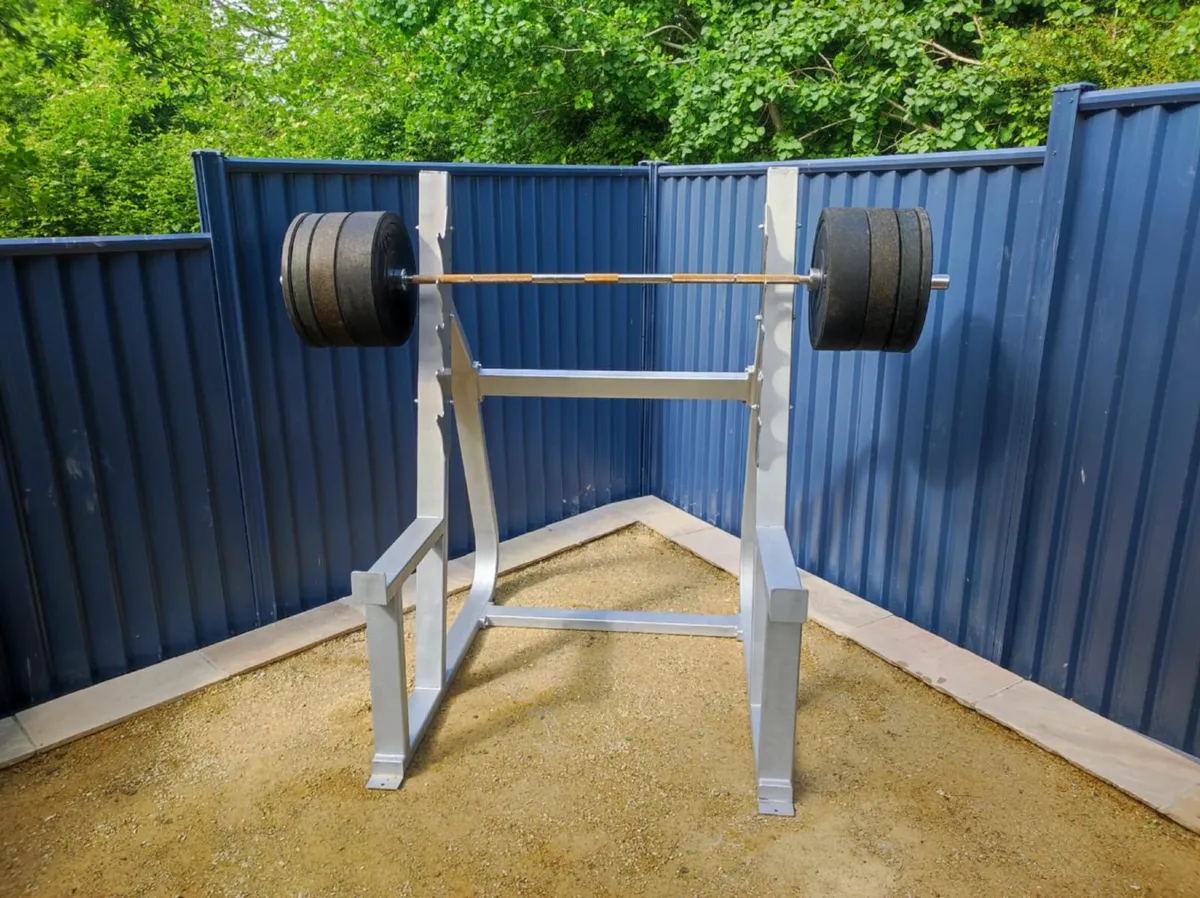 Weights Rack / Bar / Bumper Plates (100kg) - Image 3