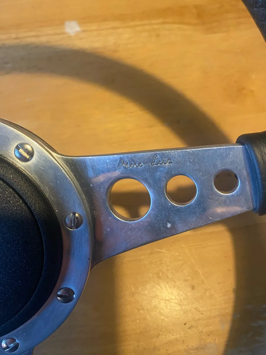 Mg midget moto lita steering wheel - Image 3