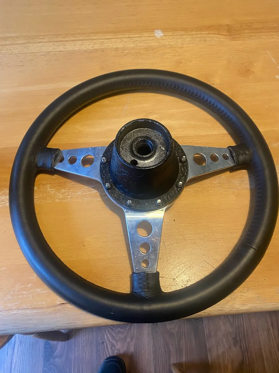Mg midget moto lita steering wheel - Image 4