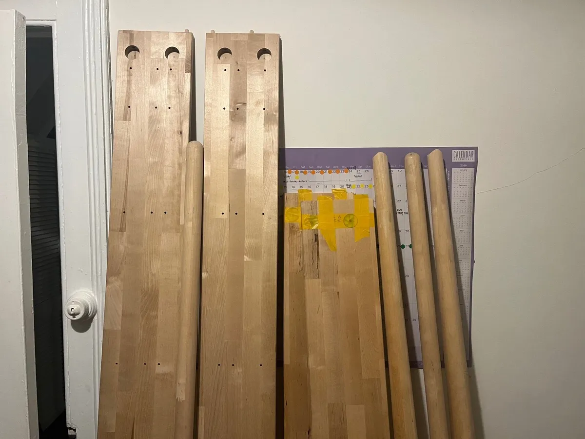 Wooden Four Poster Bed Frame - Image 4