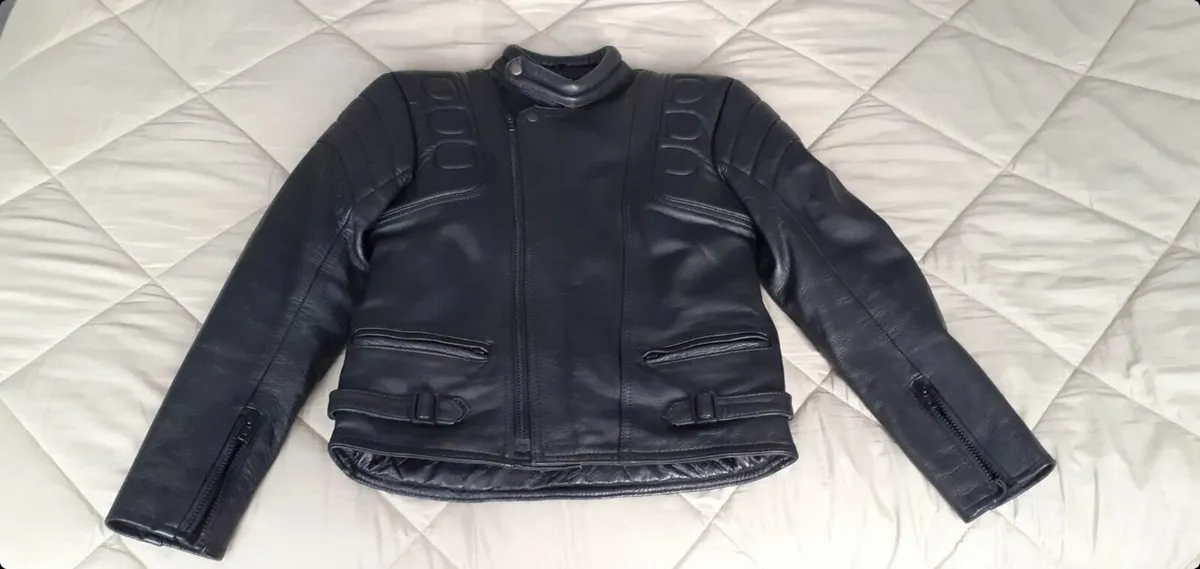 Ladies  Leather  Biker Jacket - Image 1