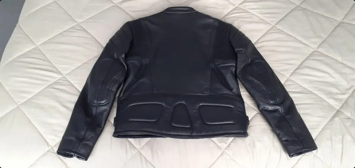 Ladies  Leather  Biker Jacket - Image 2