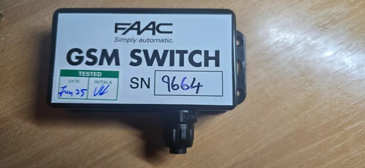 FAAC GSM Gate opener - Image 1