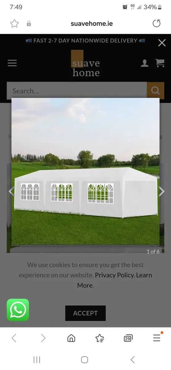Gazebo 9x3 - Image 1