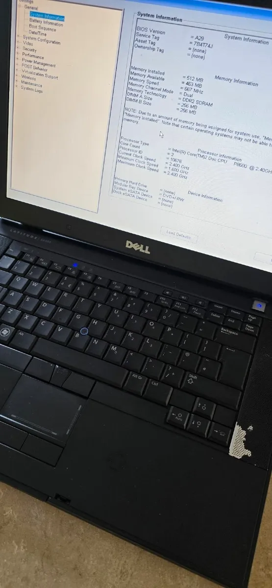 Dell e6500 Laptop - Image 1