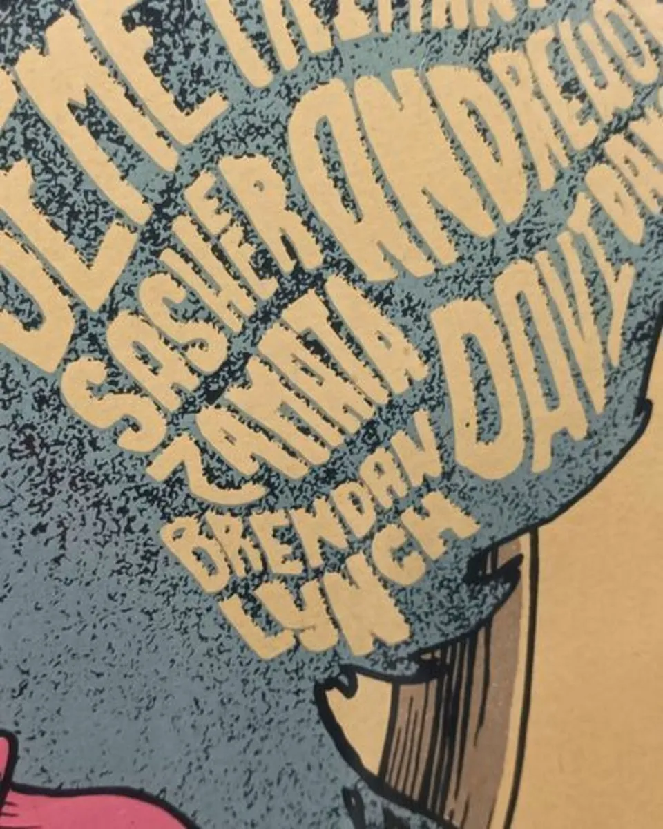 2015 Dave Kloc Screen Print The Meltdown - Image 4