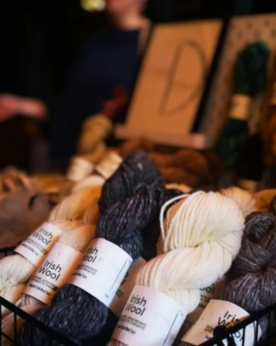 Irish Wool Yarn Aran 3ply - Image 1