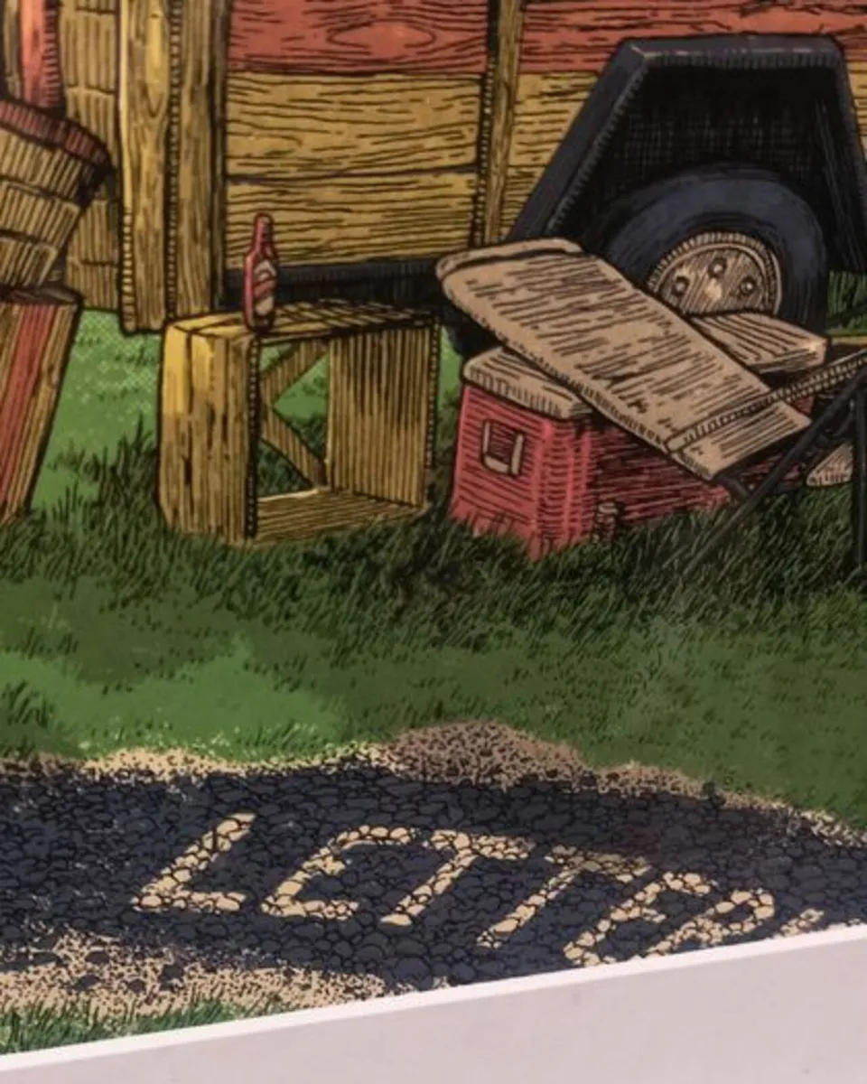2020 Dave Kloc Screen Print Letterkenny Live - Image 2