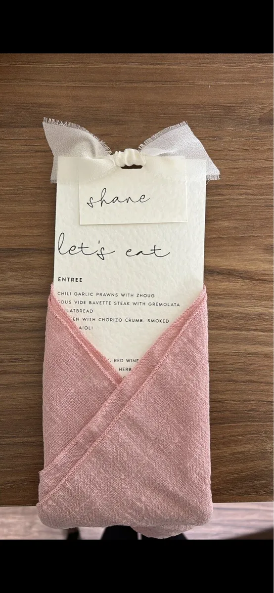 Wedding napkins 💘 - Image 1