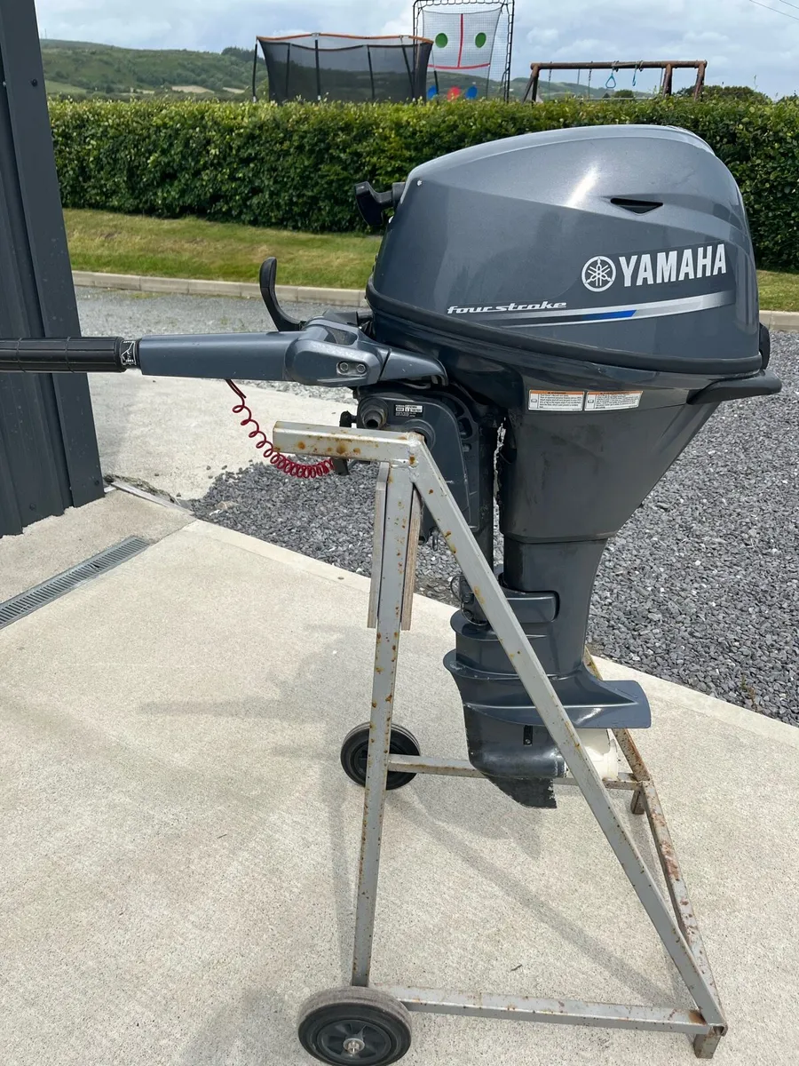 15 hp Yamaha 4 stroke outboard engine