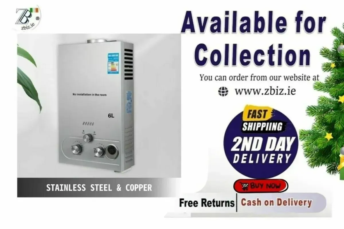 6L LPG Gas Water Heater: Efficient Heating - Image 1