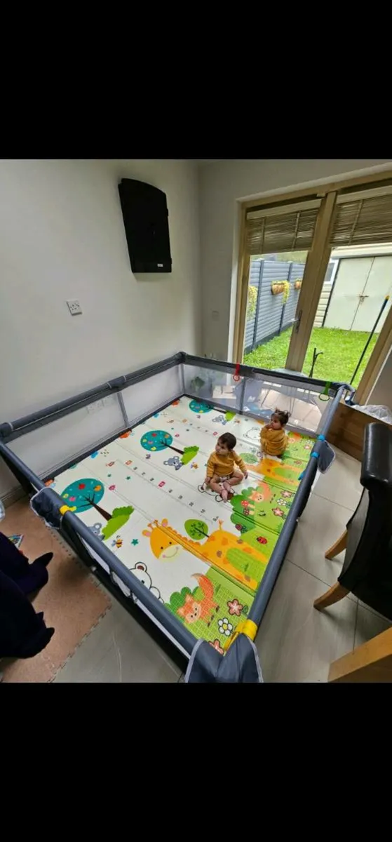 OSIMIG Baby Playpen, 200x180cm - Image 4
