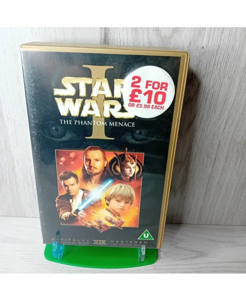 STAR WARS EPISODE 1 THE PHANTOM MENACE VHS TAPE
