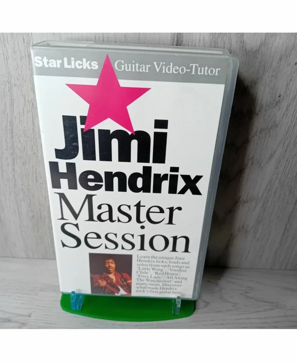 JIMI HANDRIX MASTER SESSION VHS TAPE - RARE