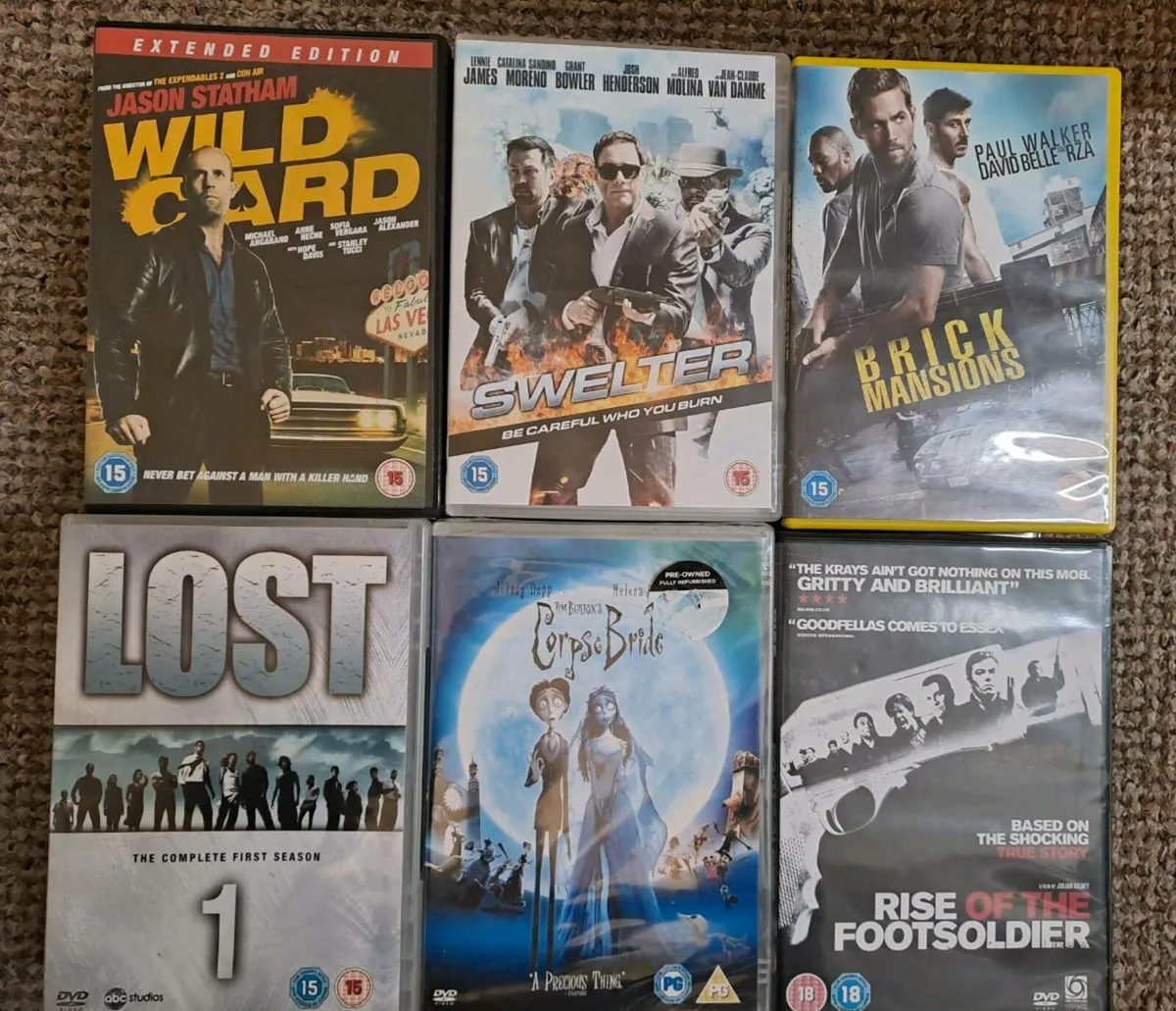 30 dvds incl postage - Image 4
