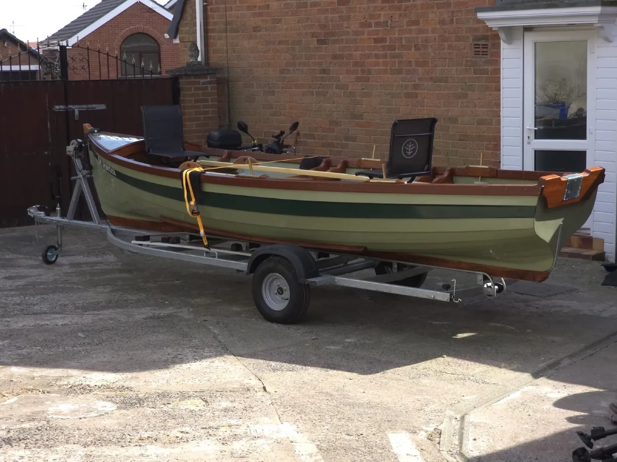 17ft Sheelin Lough boat - Image 1