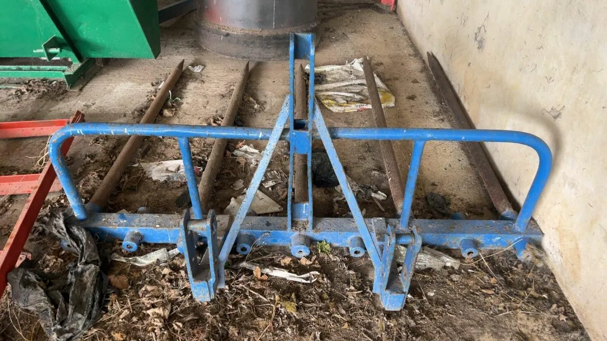 Two Row Seeder & Buckrake - Image 2