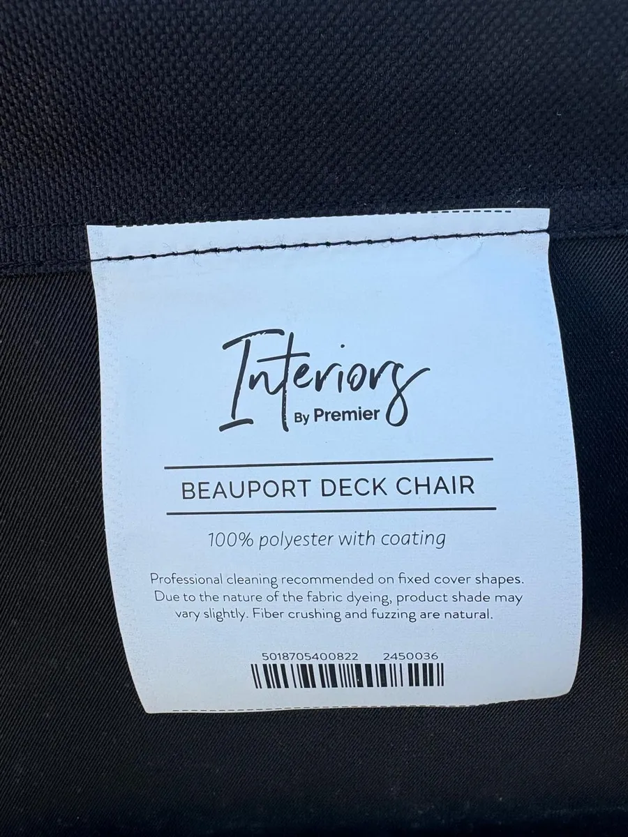 2 Deck chairs - Image 1