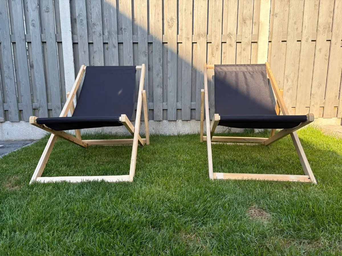 2 Deck chairs - Image 2