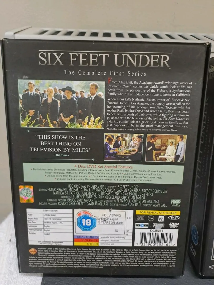Six Feet U der dvd sets postage cost incl - Image 2