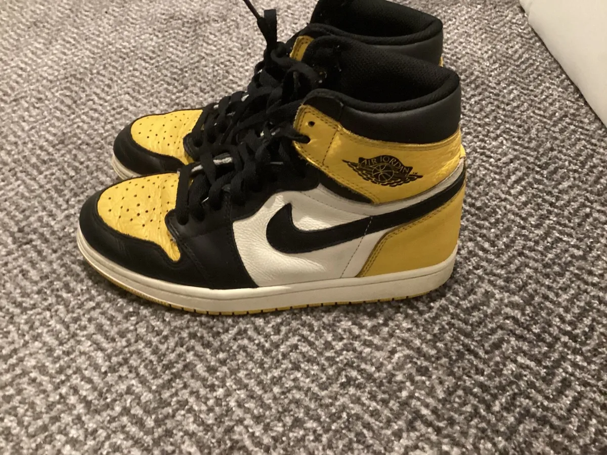 Air Jordan 1 Yellow taxi - Image 1