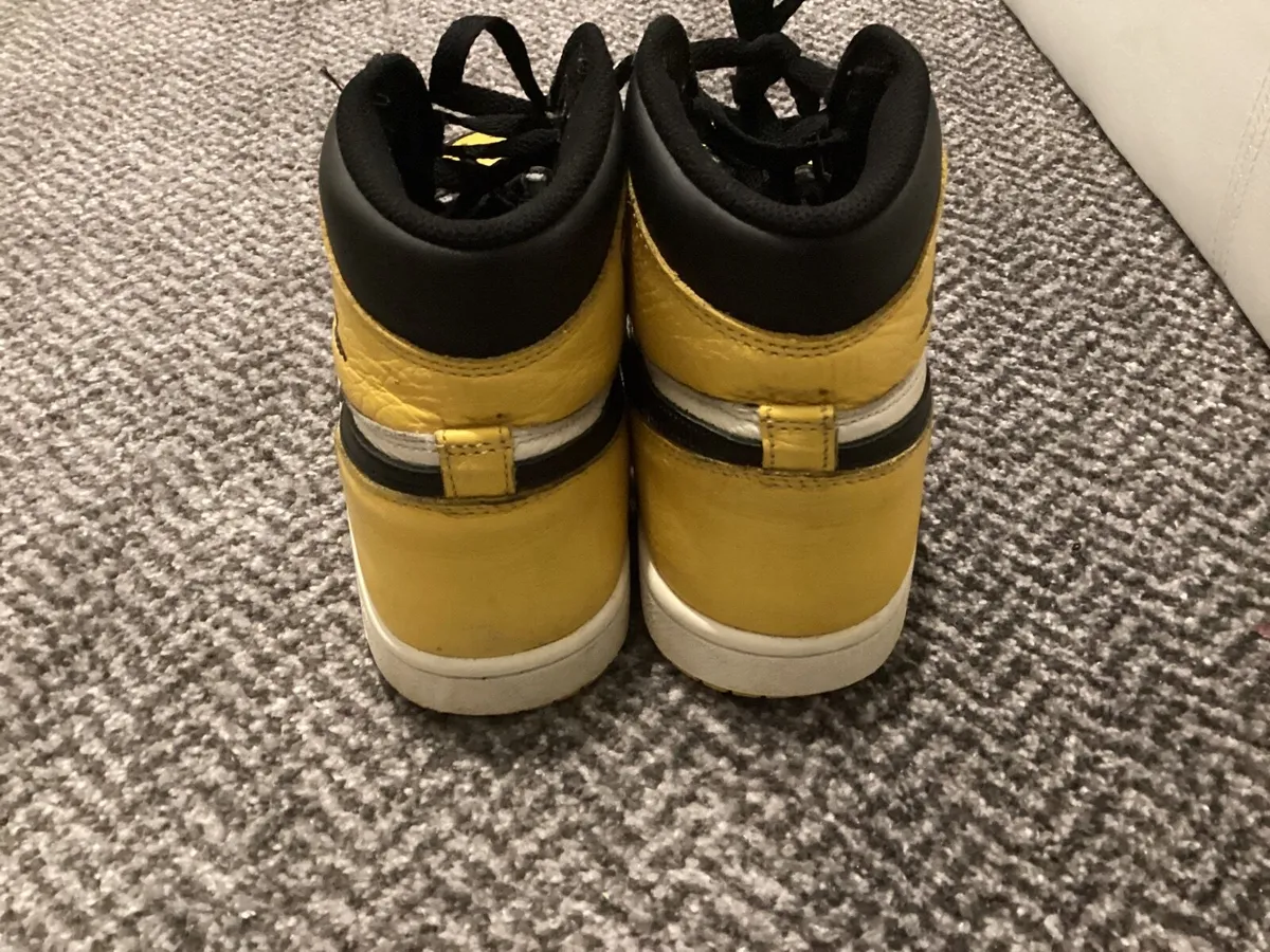 Air Jordan 1 Yellow taxi - Image 2