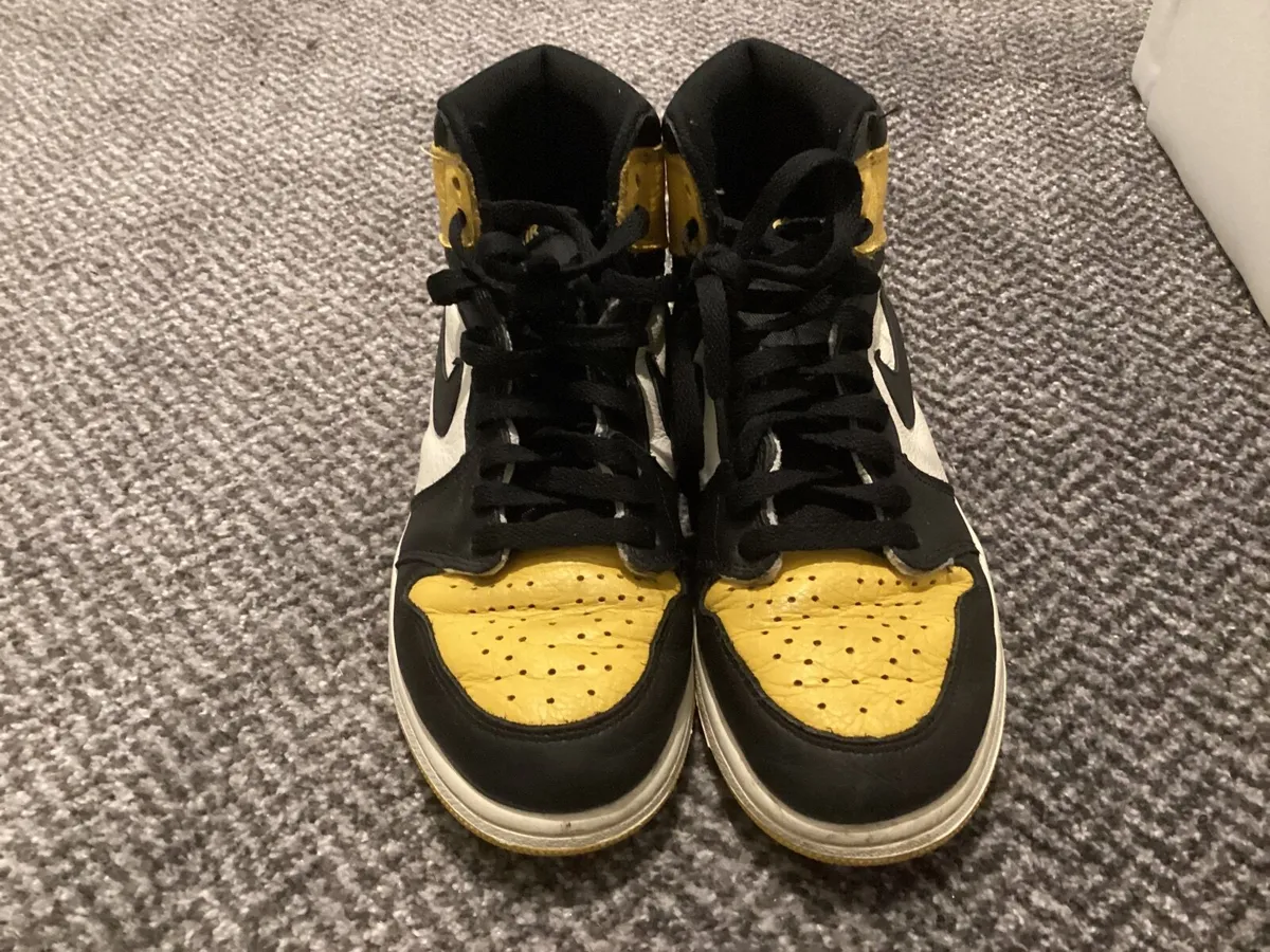 Air Jordan 1 Yellow taxi - Image 4