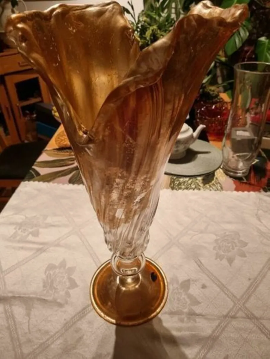 Very large vintage Murano vase - Image 3