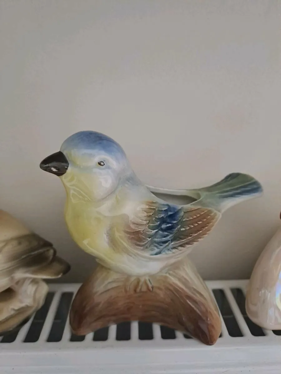 4 bird figurines - Image 4