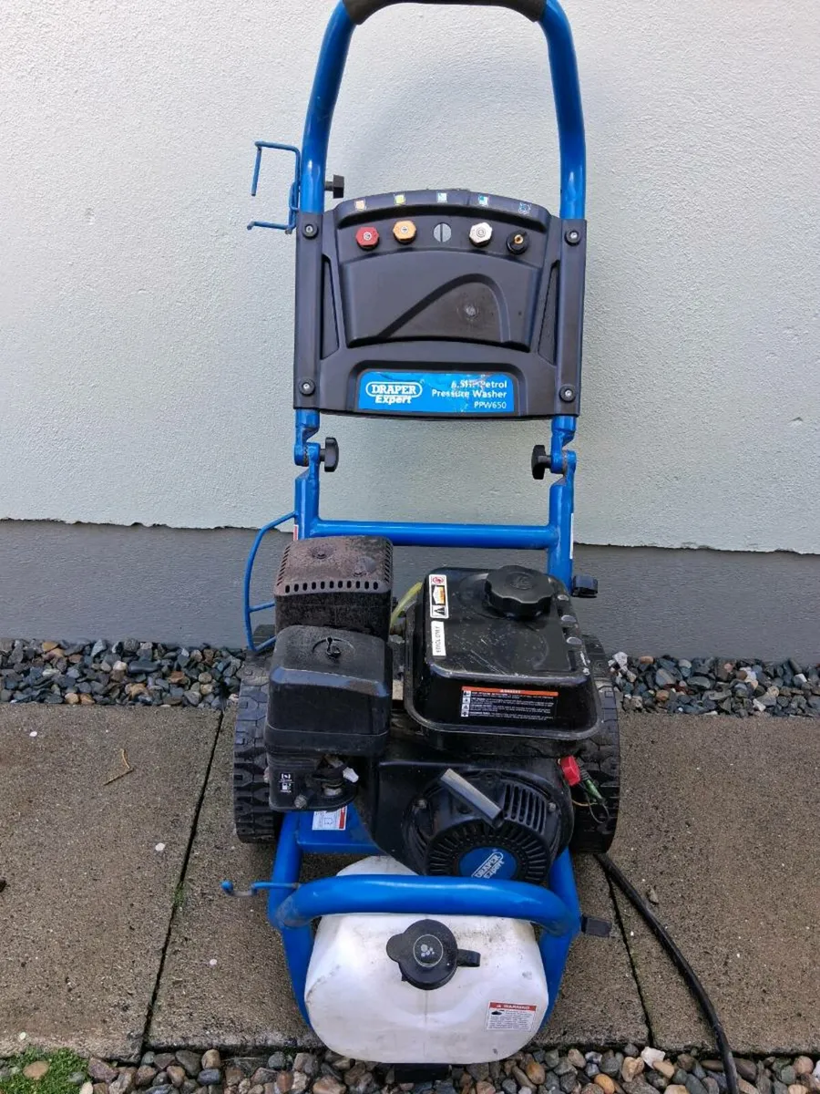 Draper Petrol Power Washer - Image 1