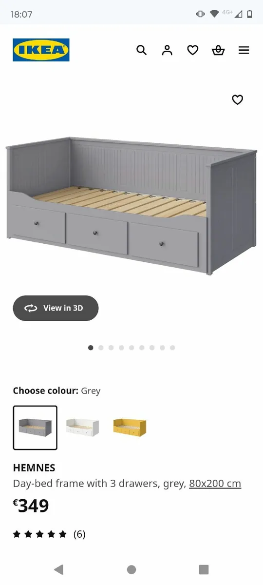 IKEA Hemnes day bed - Image 2