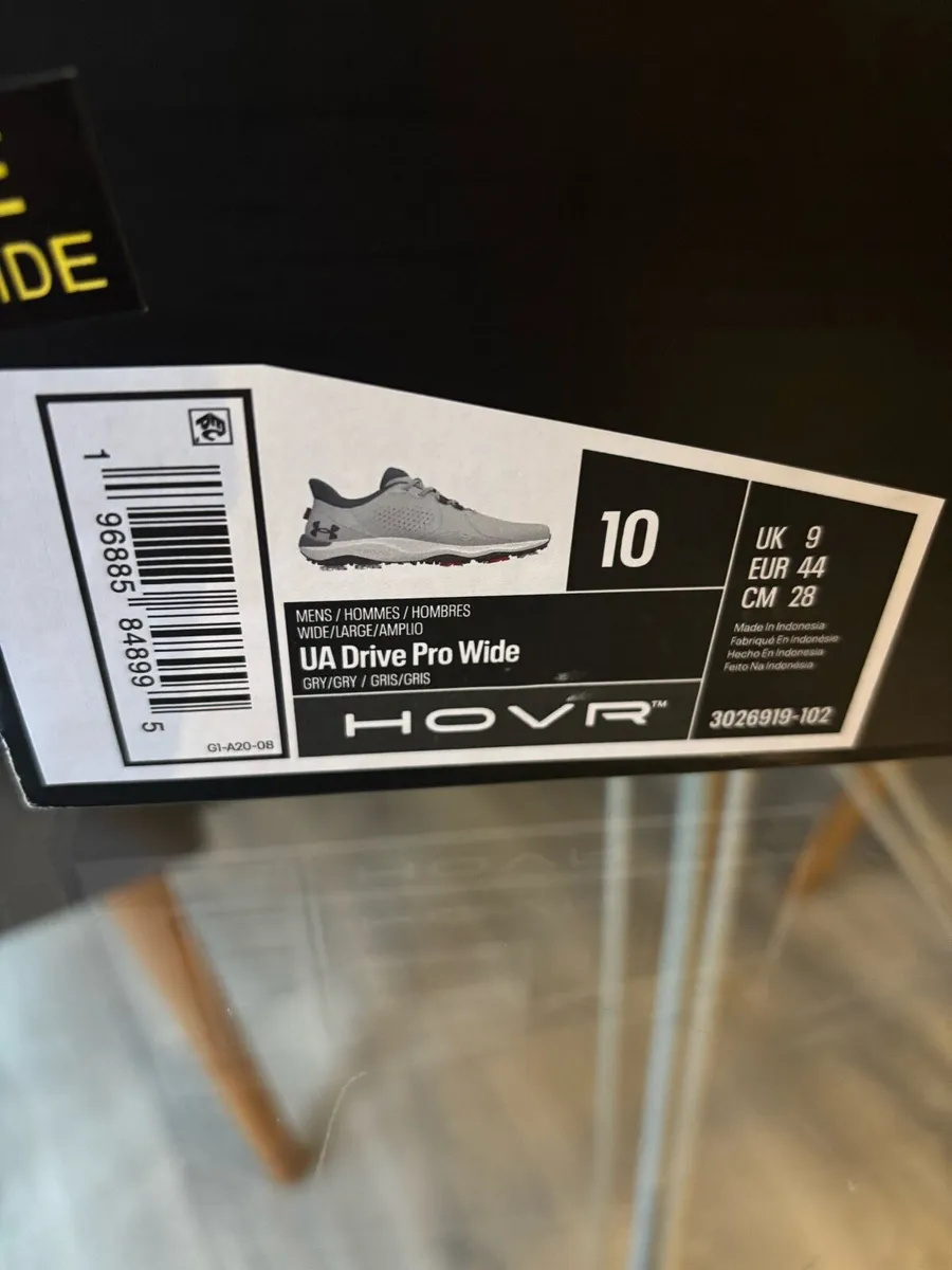 Under armor drive pro wide fit golf shoes size UK9 - Image 3