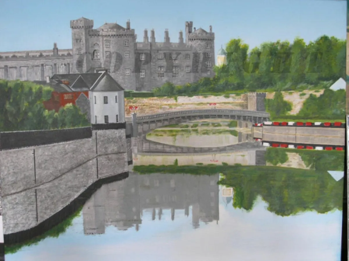 Original Painting   Kilkenny castle