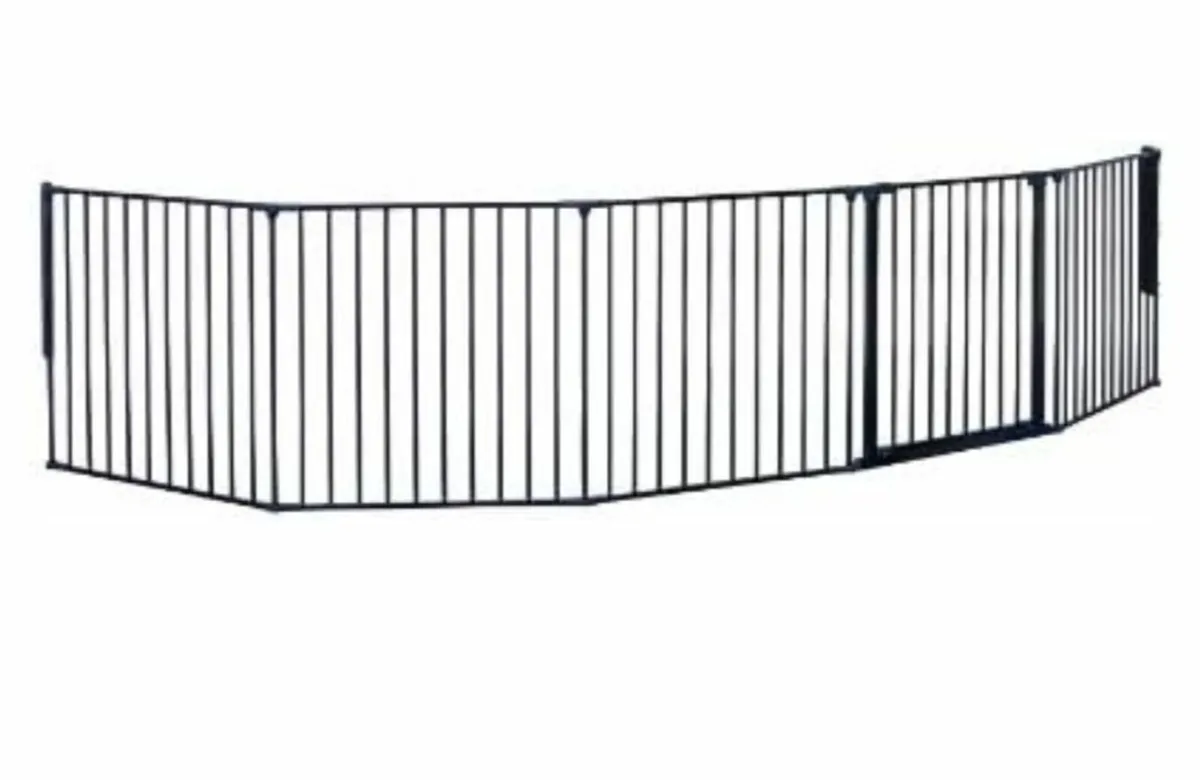 BabyDan Room Divider XXL Black (90 - 360 cm) - Image 1