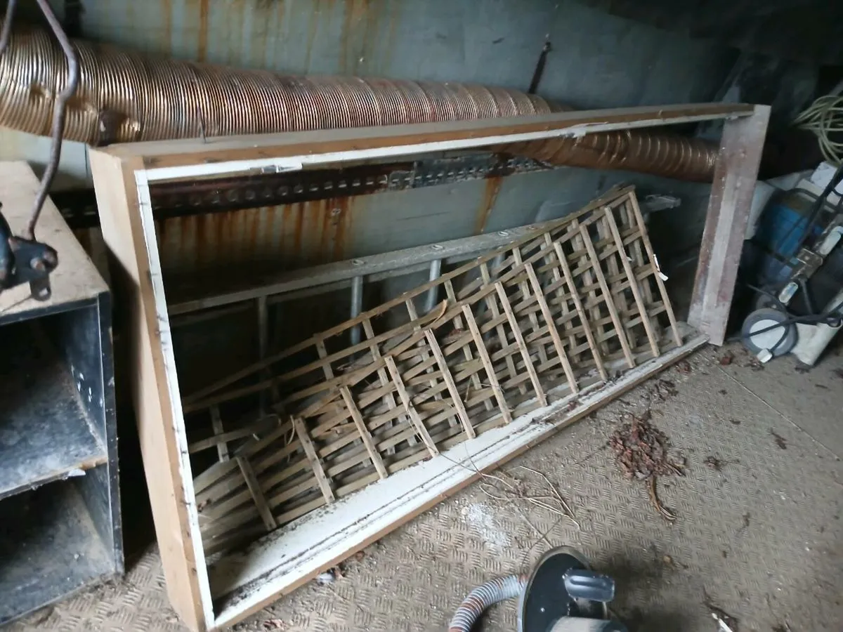 Wooden trellises