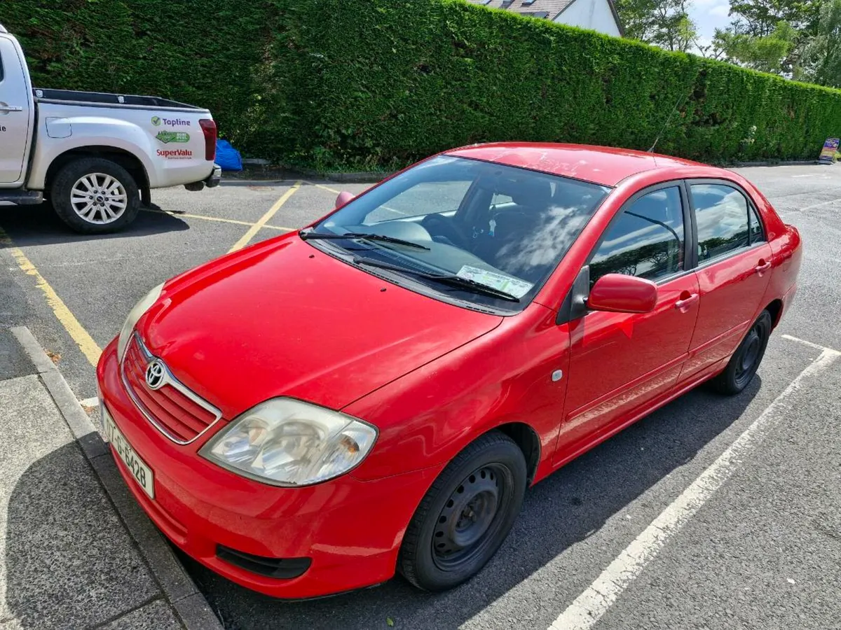 2007 Toyota Corolla 1.4 petrol saloon - Image 1