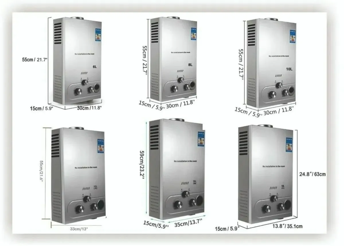 12L LPG Gas Water Heater: Reliable Hot Water - Image 2