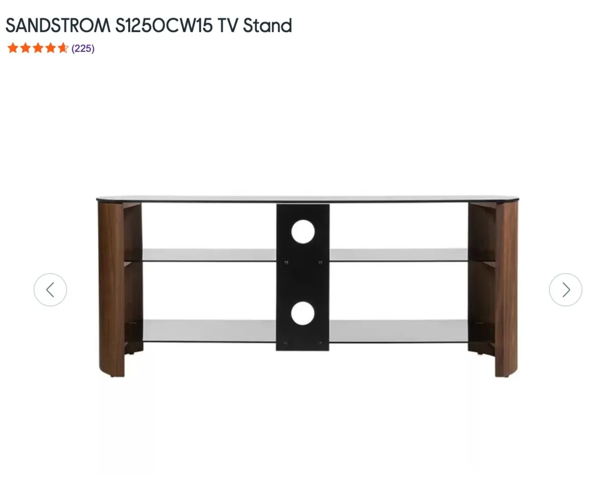 Glass TV stand & Study Desk - Image 1