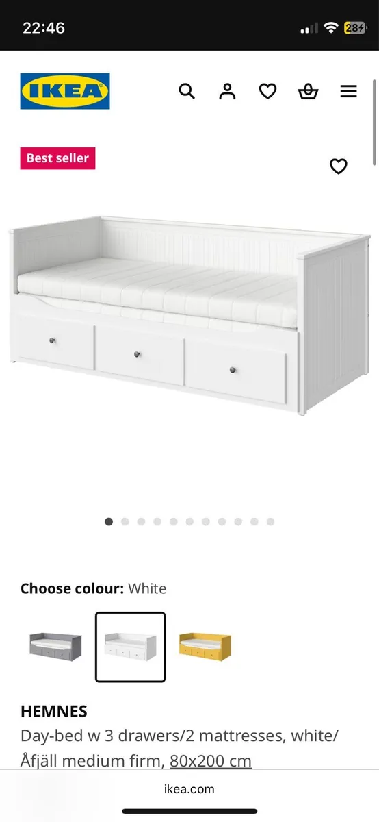 IKEA day bed - Image 3