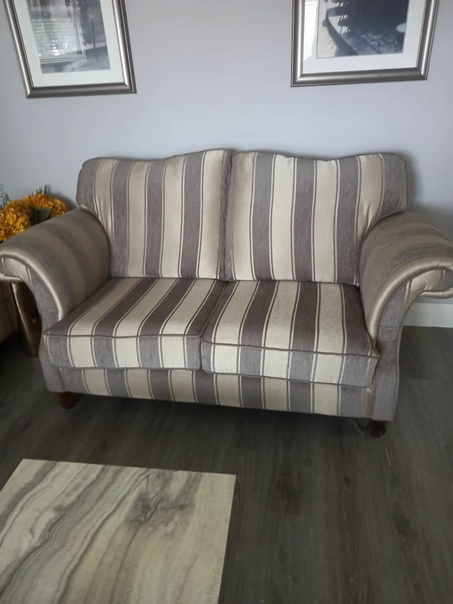 2 seater fabric sofa - Image 1