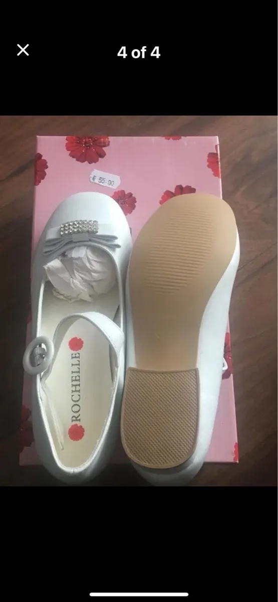Communion shoes white - Image 1