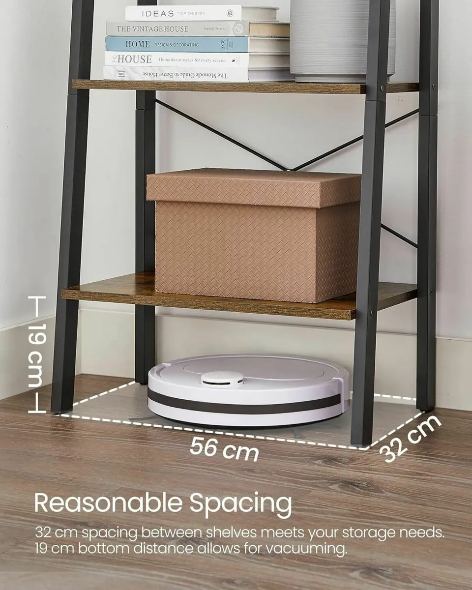 Brand New 4 Tier Stylish Bookcase Display Unit - Image 4