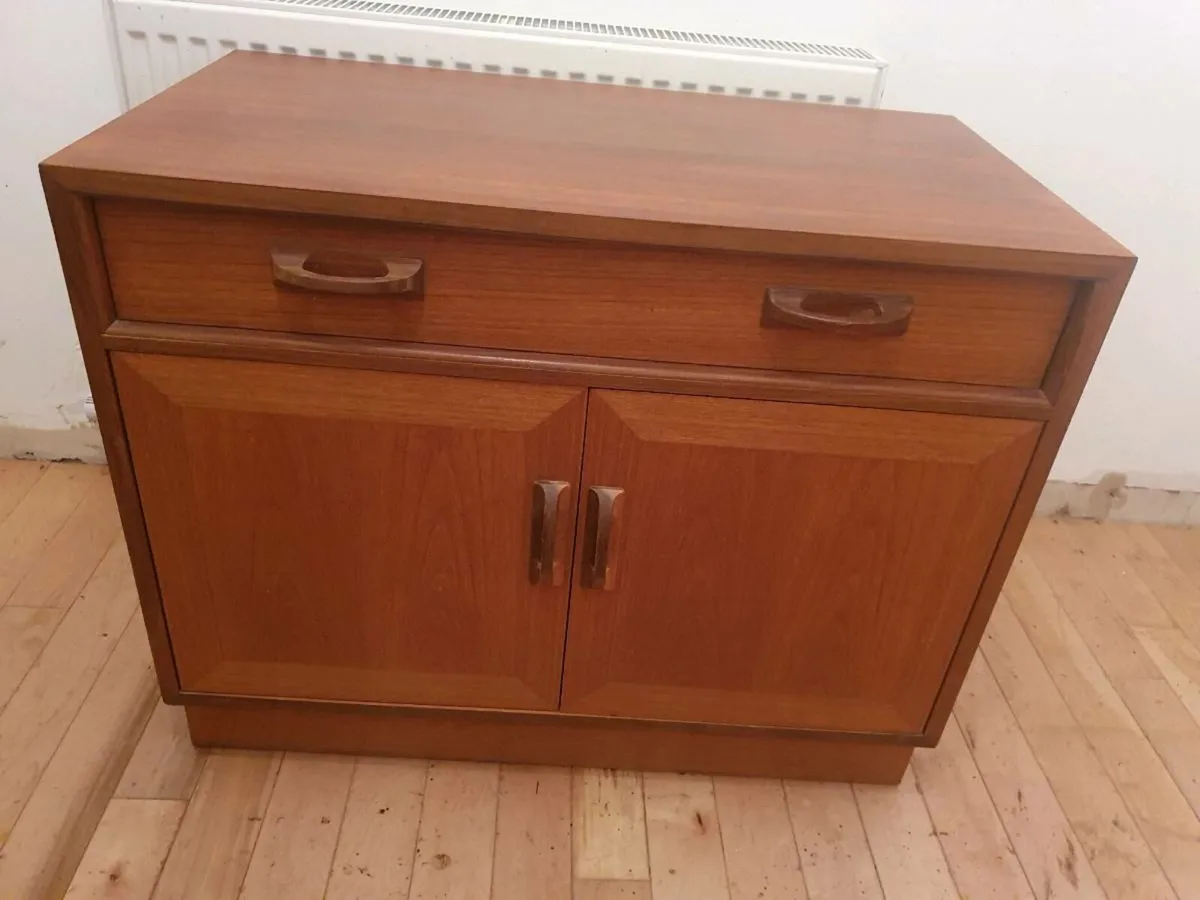 Gplan teak sierra cabinet 70s restored - Image 1